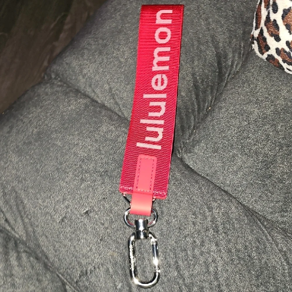 Lululemon Never Lost Keychain. Lulu Red!! Nwots